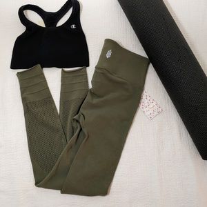 Free People Movement Mesh Sculpt Yoga Leggings